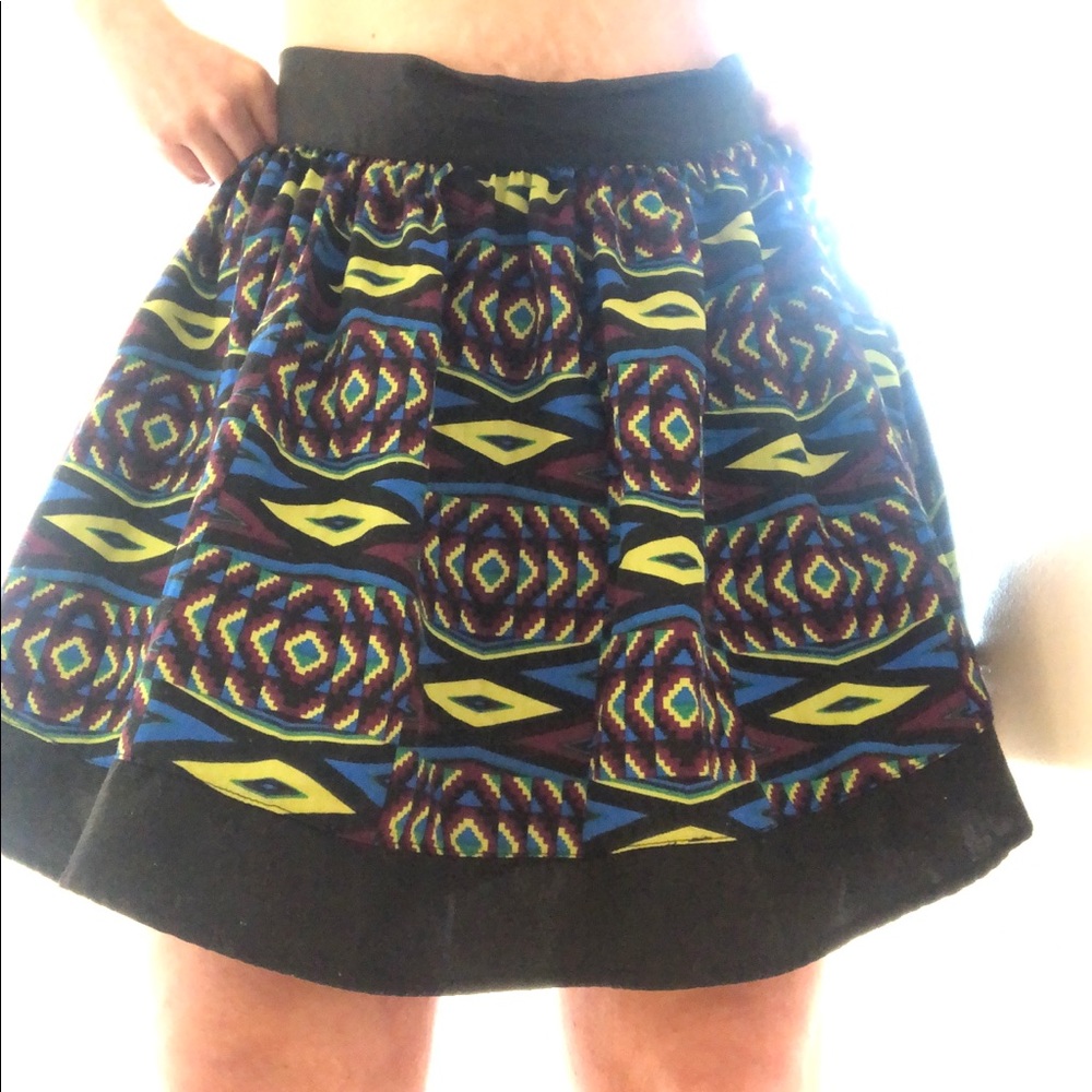Forever 21 Twisted Mini Skirt with Pockets
